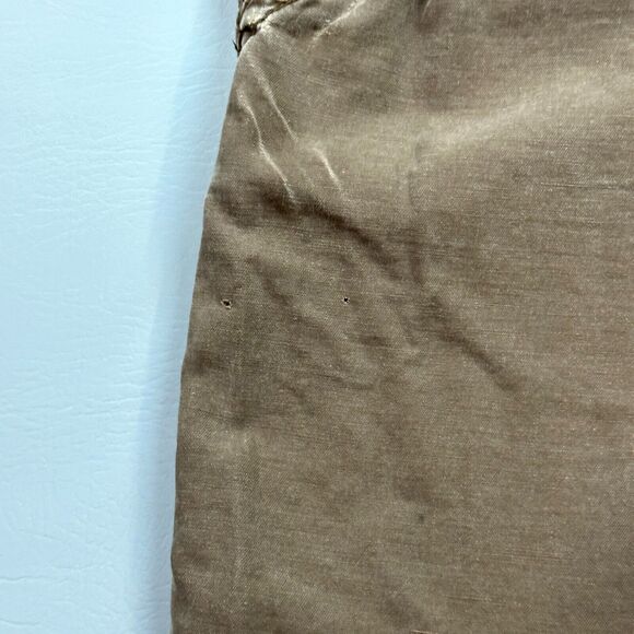 Vintage Mossimo Cargo Supply Shorts Mens 38 Brown Chino Distressed Skate Y2K - Picture 10 of 11